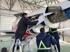 On March 26, 2025, our company changed the Aeroshell oil 560 for domestic customer Beidahuang