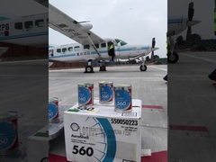 The first PT6 engine user of AeroShell Turbine Oil 560 for the successful oil change