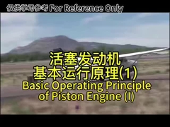 Basic operating principle of piston engine (I)